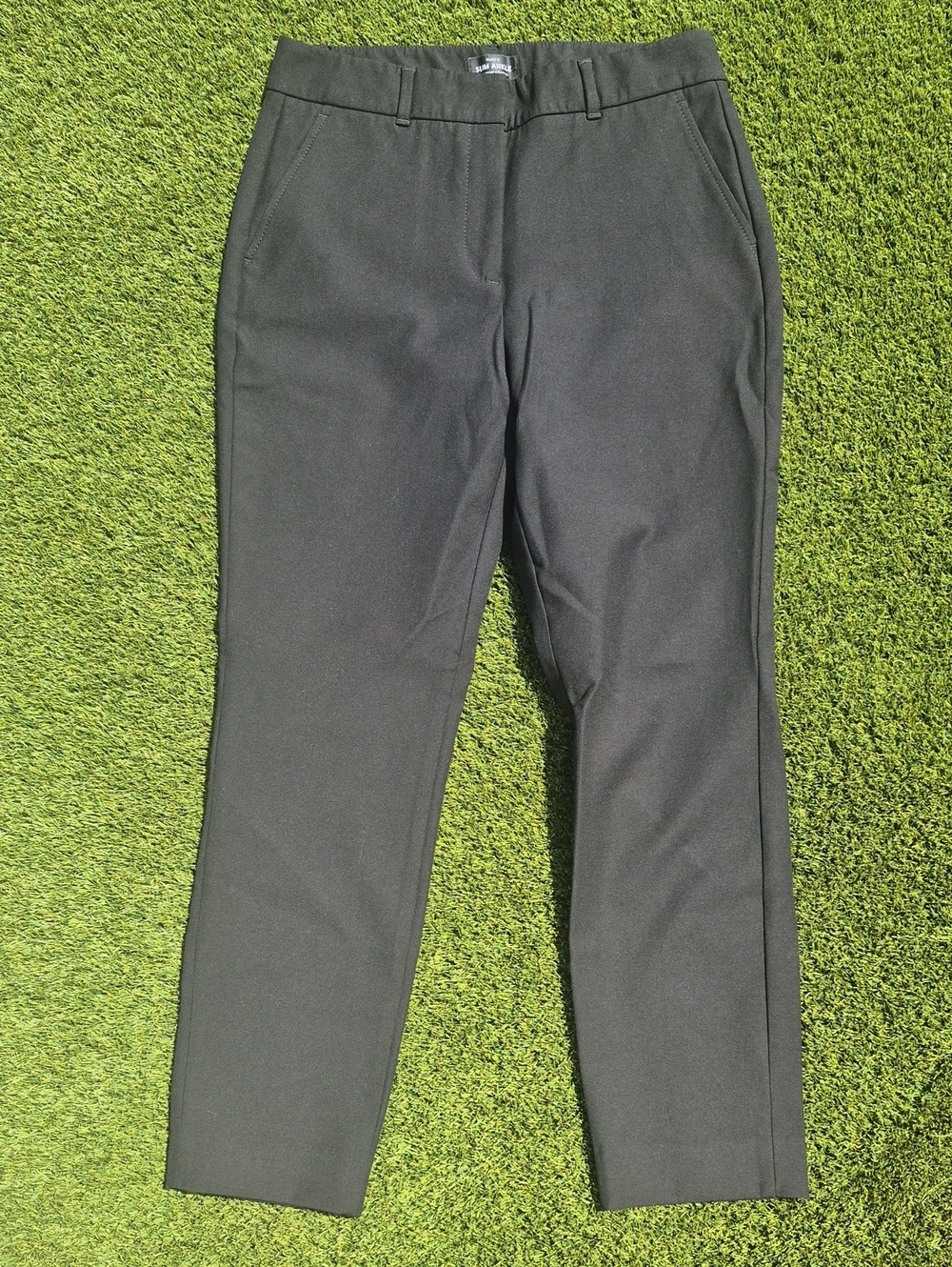 WHBM Women's Black Dress Pants – Tailored Straight Leg